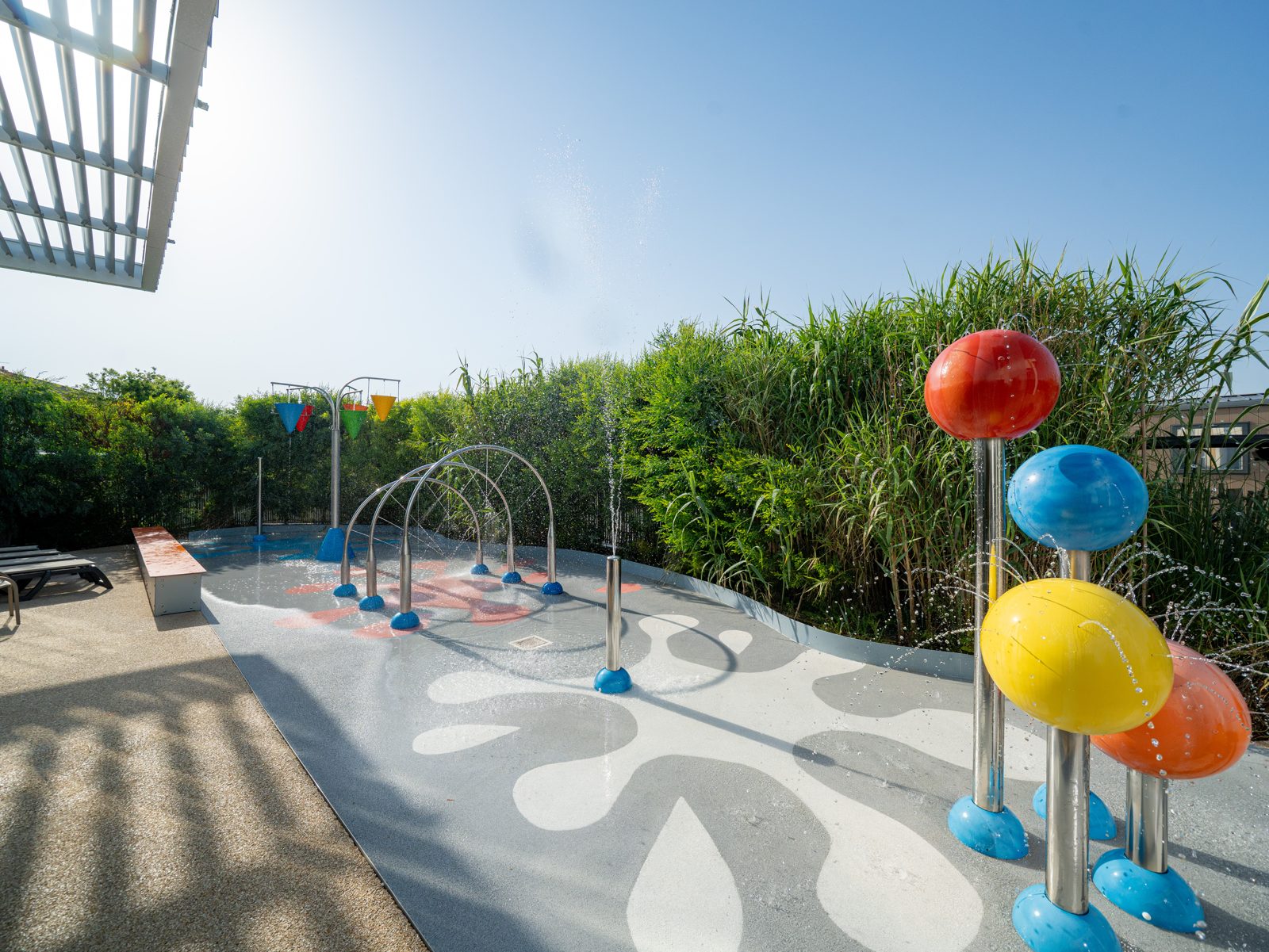 Der Außen-Splashpark