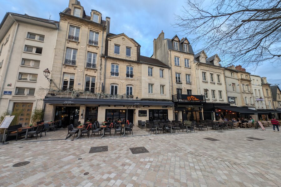 Le quartier du Vaugueux à Caen