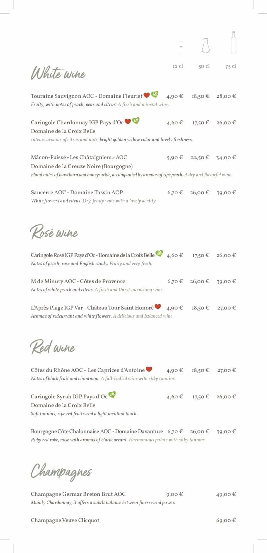 Bar Restaurant | La Capricieuse Campsite