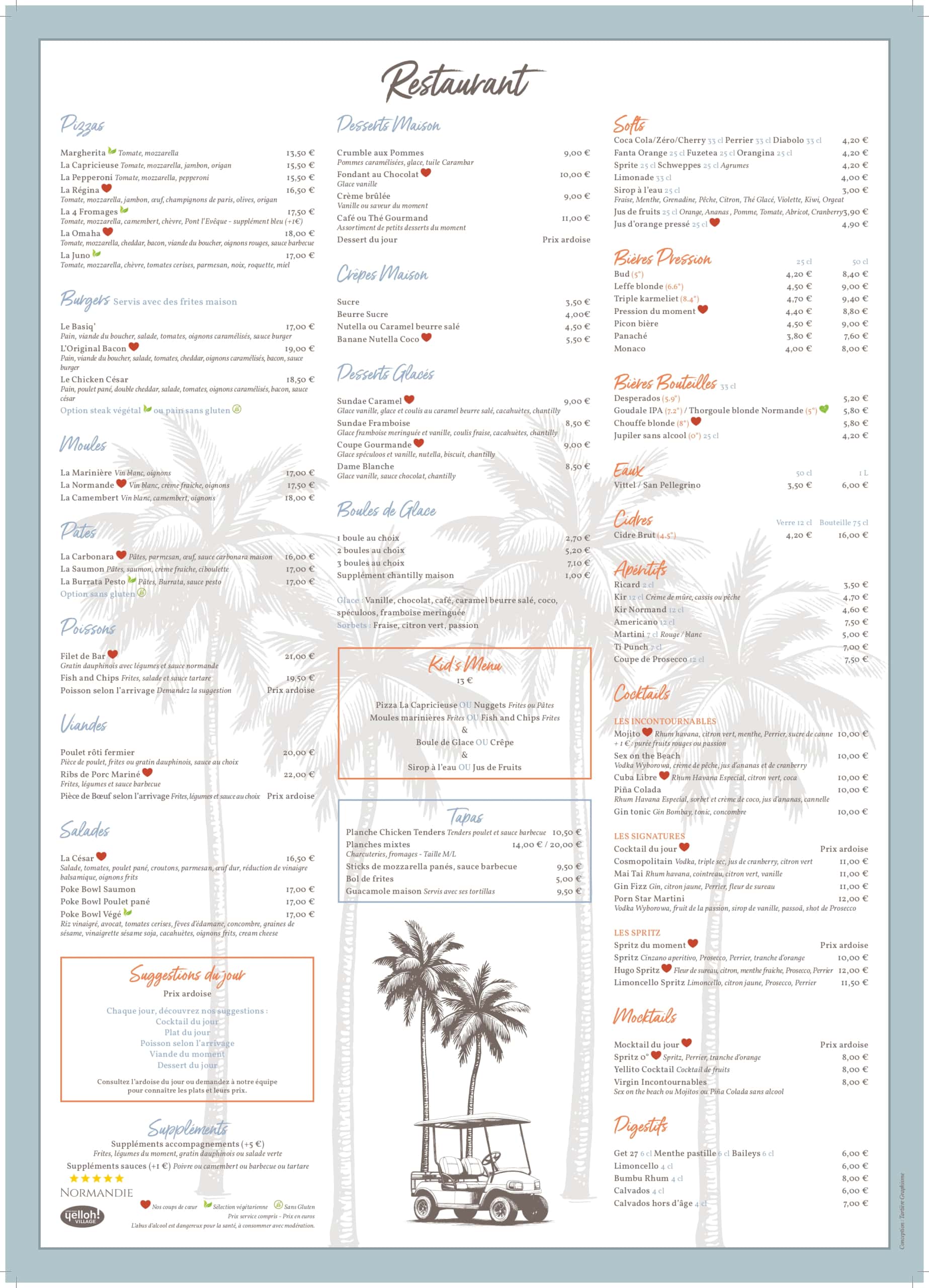 Bar Restaurant | Camping La Capricieuse